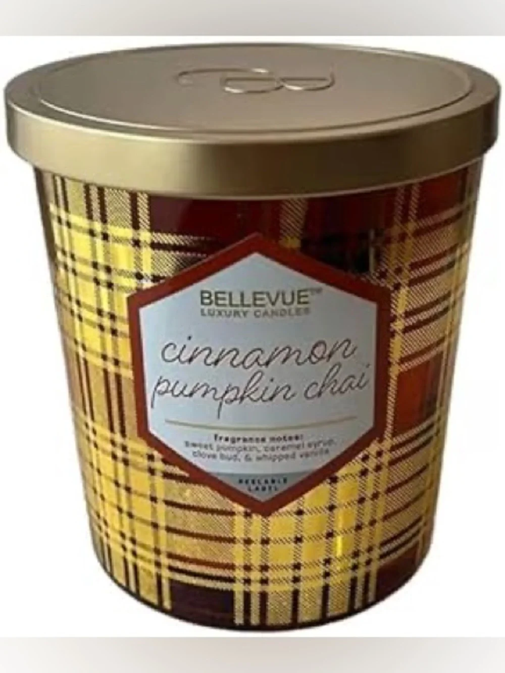 Bellevue Luxury Candles, 4 Soy Blend Candles 12 oz Each new